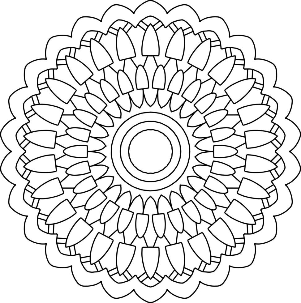 mandala-kunstontwerp, mehndi, tatoeage, koninklijke vintage, bruiloftsontwerp vector