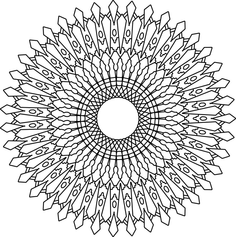 mandala-kunstontwerp, mehndi, tatoeage, koninklijke vintage, bruiloftsontwerp vector