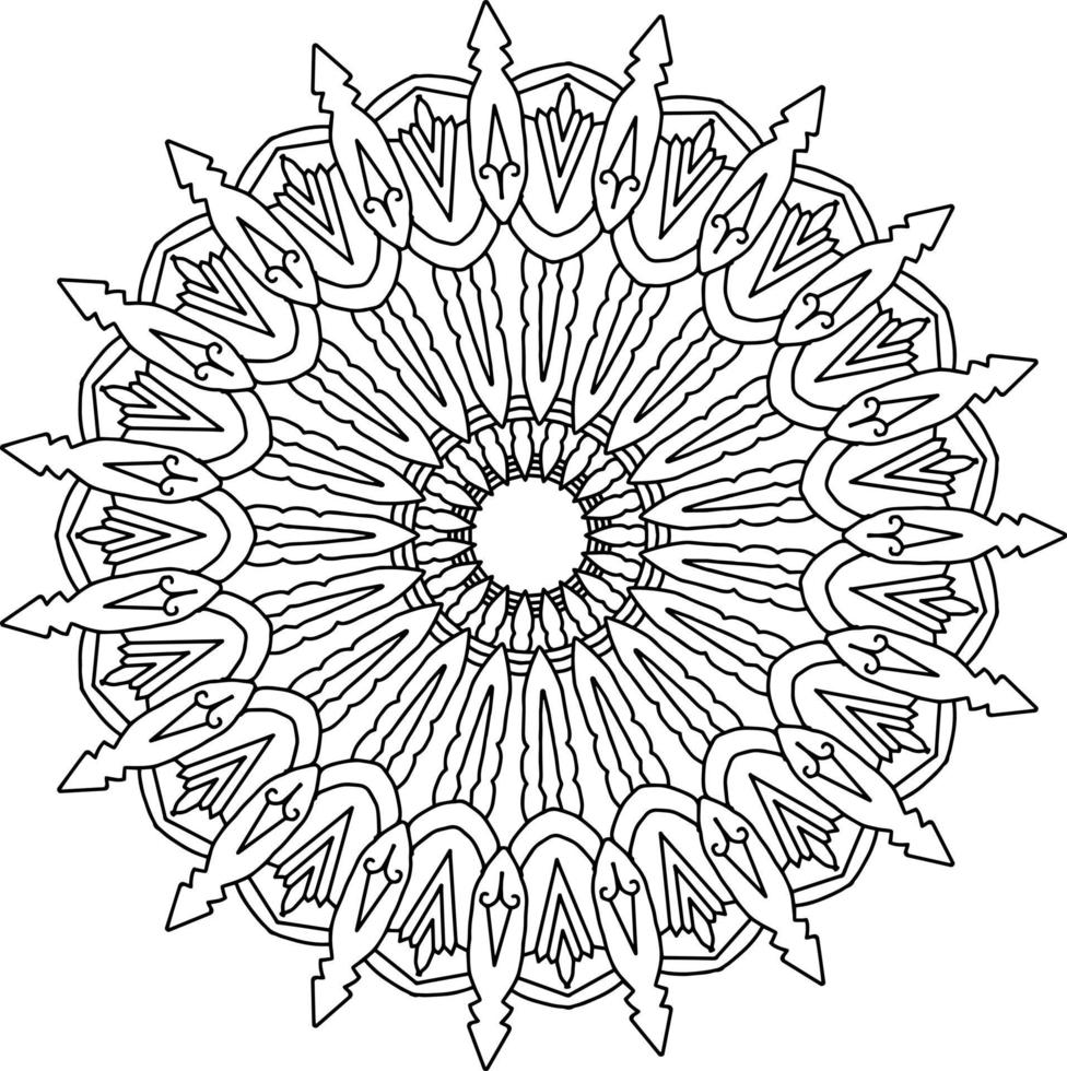 mandala-kunstontwerp, mehndi, tatoeage, koninklijke vintage, bruiloftsontwerp vector