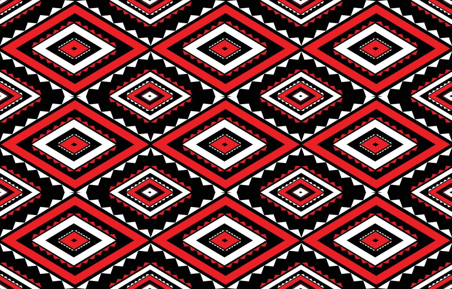 inheemse patroon traditionele tribal textiel abstracte geometrische etnische patroon. ontwerp voor achtergrond of behang, tapijt, batik, kleding, doek, vectorillustratie. vector