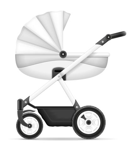 kinderwagen voorraad vectorillustratie vector