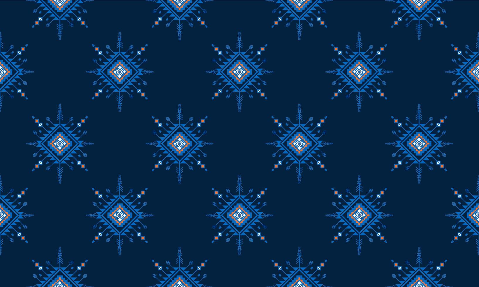 geometrische etnische oosterse ikat naadloze patroon. vector