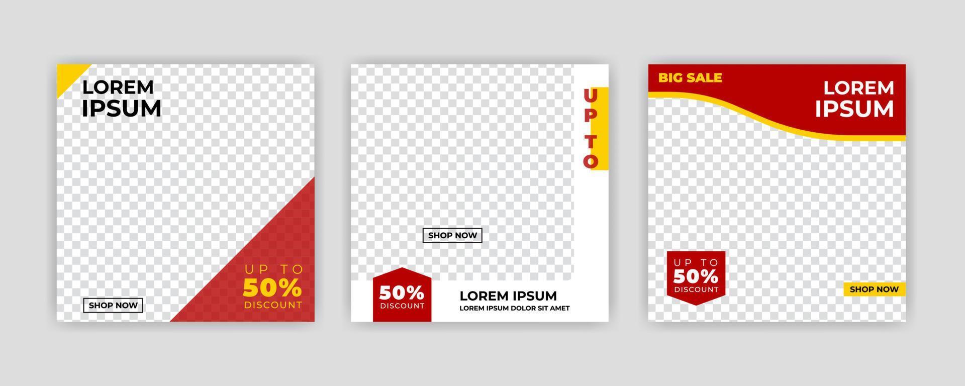 unieke moderne bewerkbare sjabloon voor spandoek voor sociale media. iedereen kan deze eenvoudig te ontwerpen promotie-webbanner voor sociale media gebruiken. moderne elegante verkoop- en kortingspromoties - vector. vector