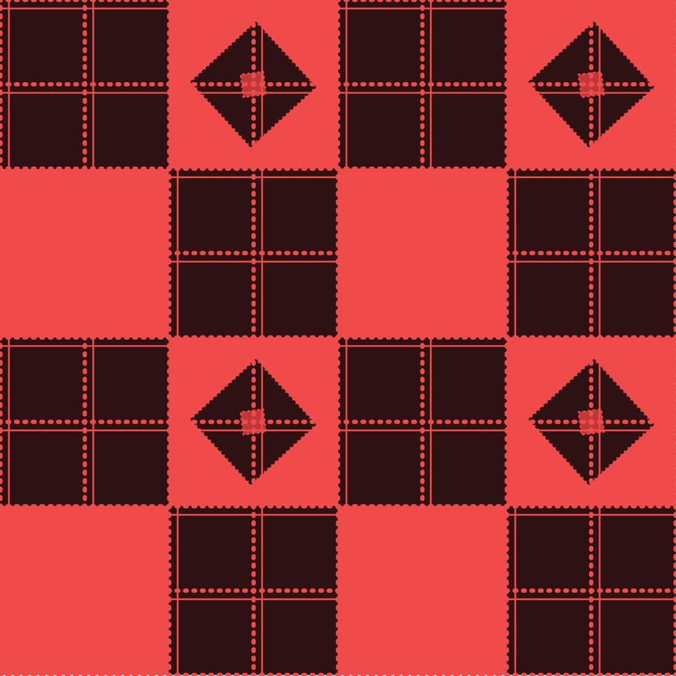 schaakbord rode achtergrond vector