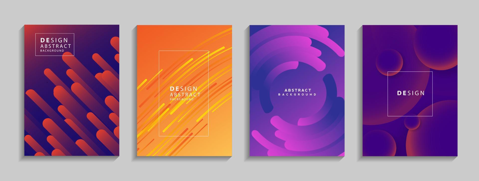 moderne kleurrijke geometrische abstracte achtergrond. vloeiende vormensamenstelling voor spandoek, poster, boek of web. vector illustratie ontwerp eps10.