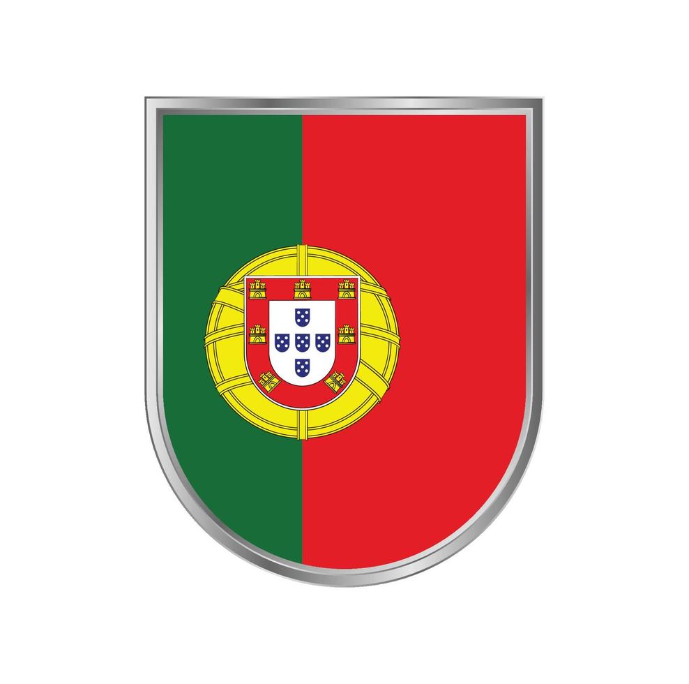 vlag van portugal vector