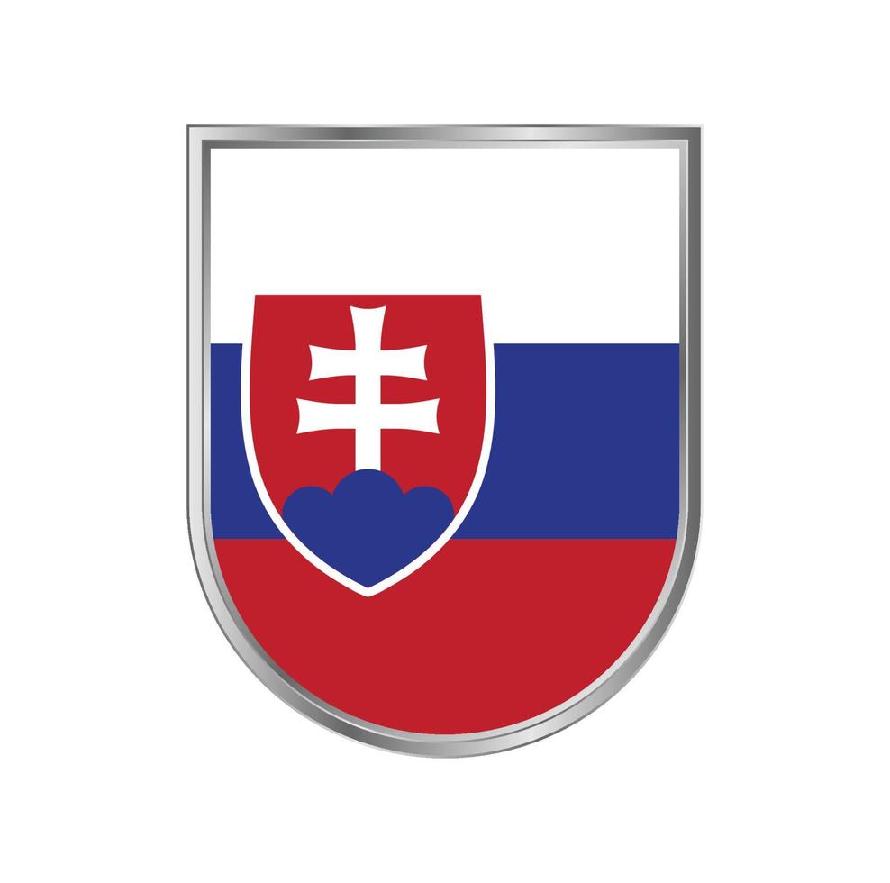 Slowakije vlag vector