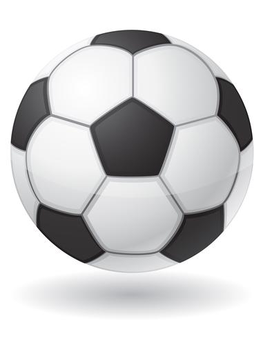 voetbal bal vectorillustratie vector