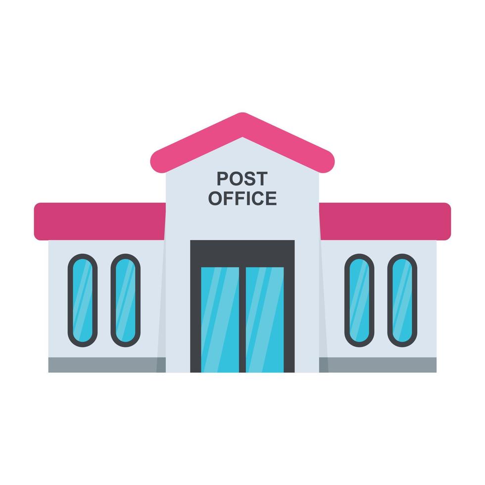 postkantoor concepten vector