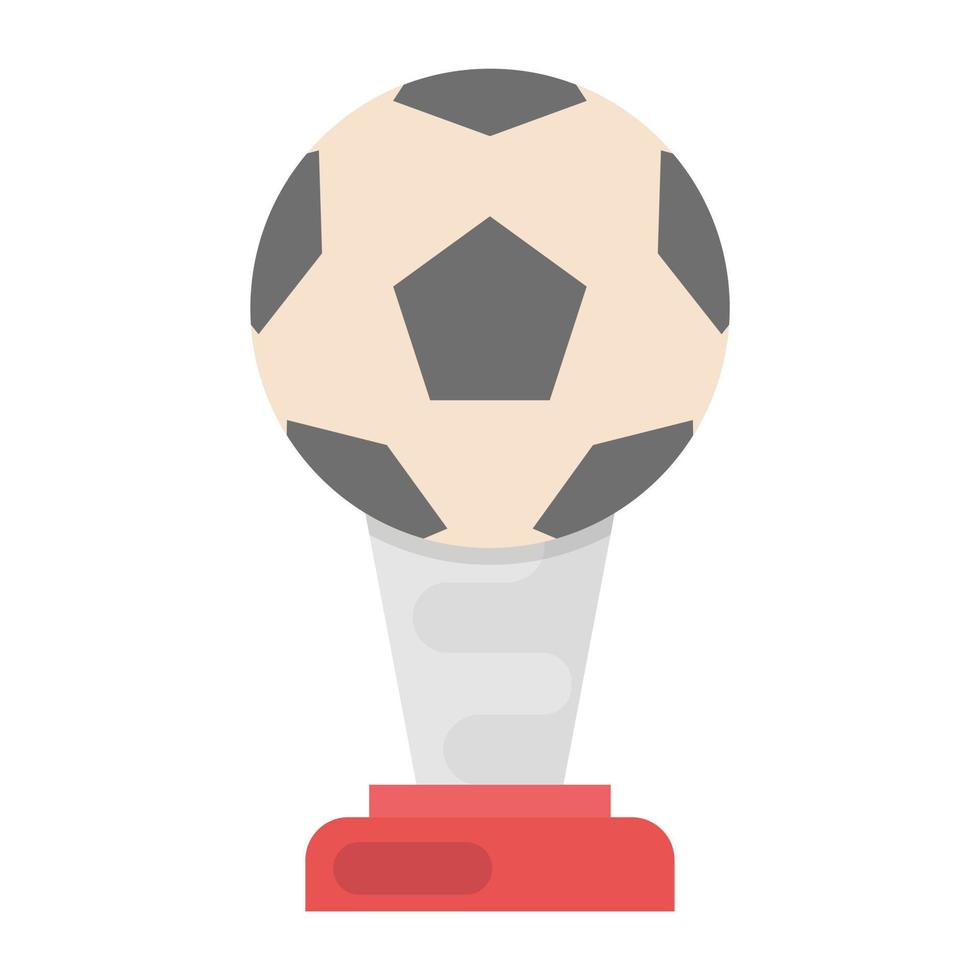 voetbal trofee concepten vector