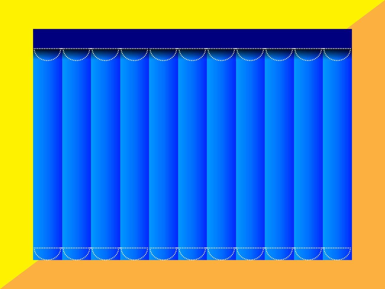 realistisch gordijn vector bestand