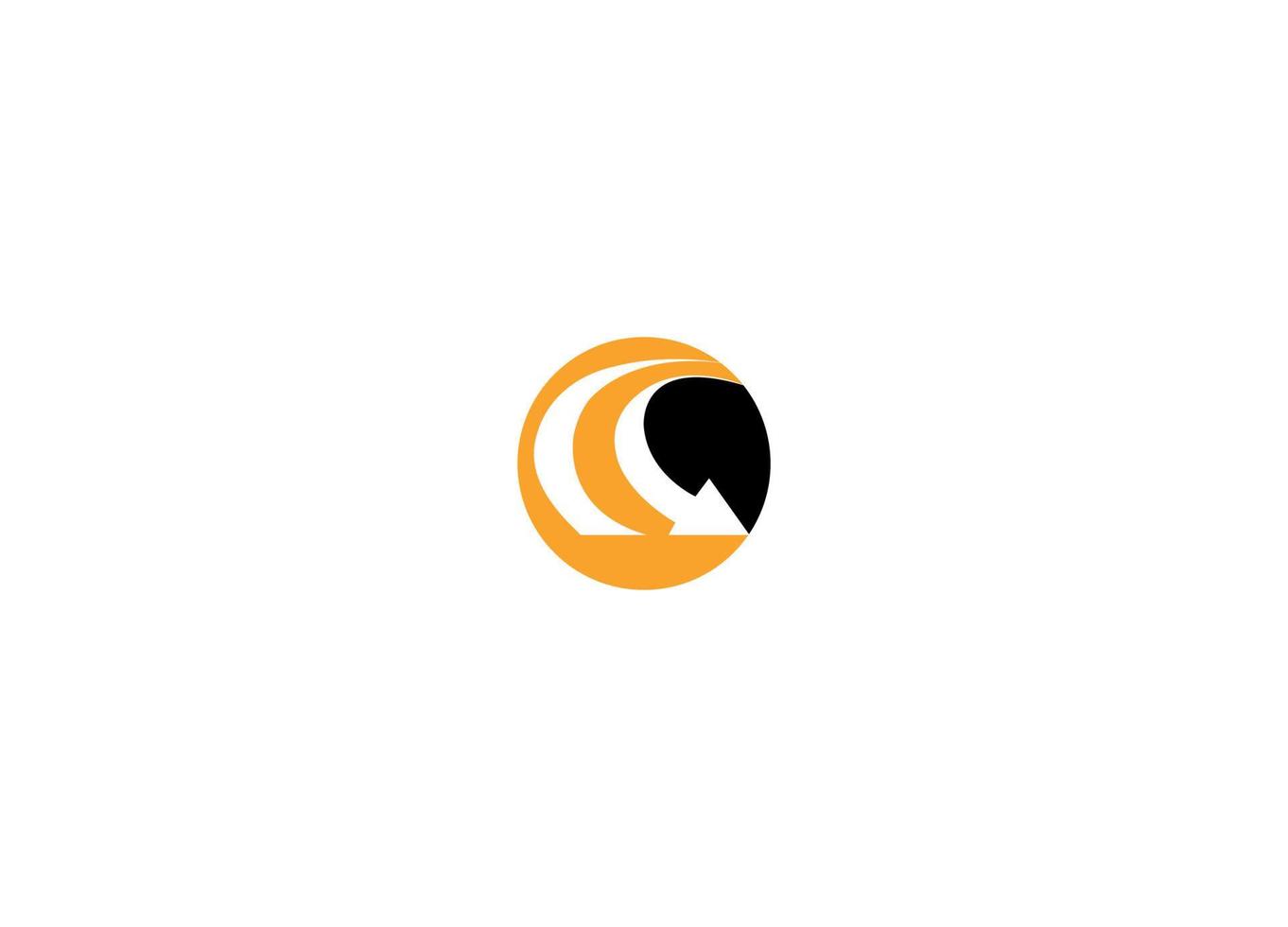 wegfinanciën zakelijk creatief modern logo ontwerp vector pictogrammalplaatje
