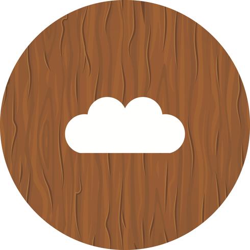 Cloud pictogram ontwerp vector