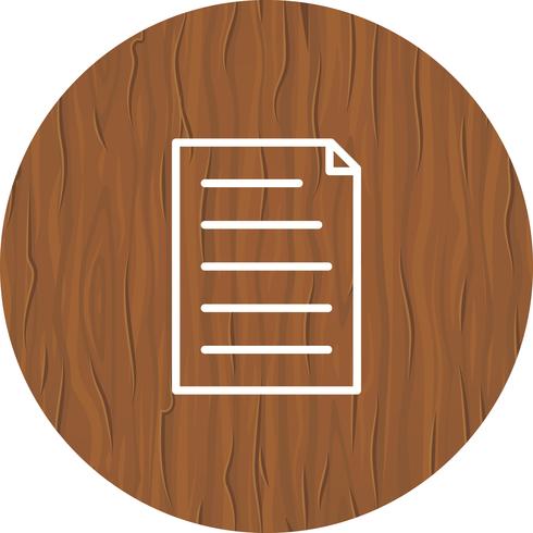 document pictogram ontwerp vector