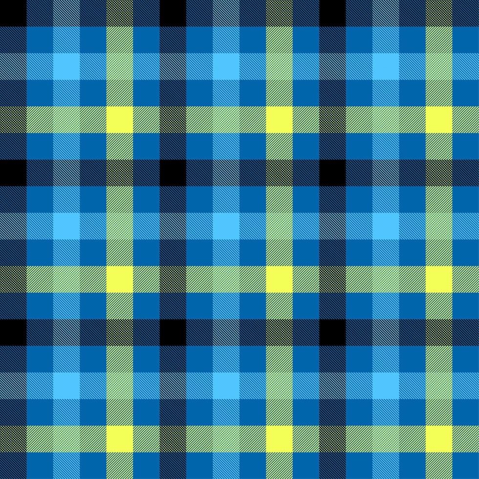 tartan blauwe kleur naadloze vector patroon