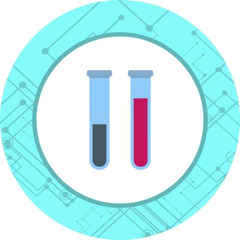 Reageerbuizen pictogram ontwerp vector