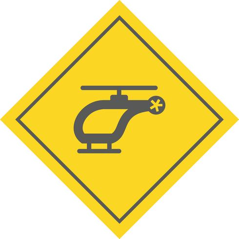 Helikopter pictogram ontwerp vector