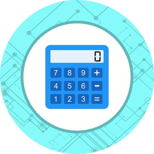 Calculator pictogram ontwerp vector