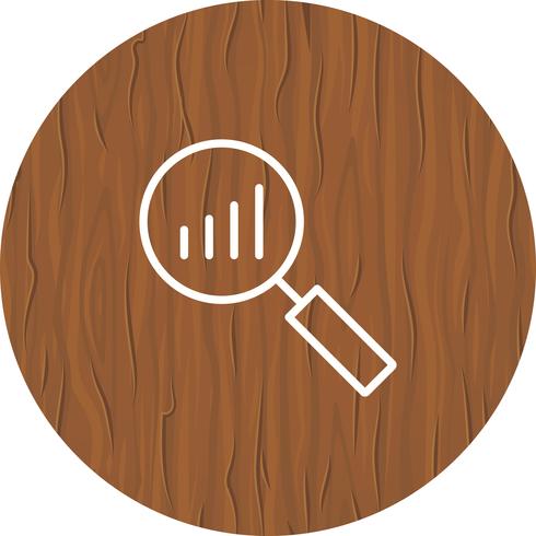 analyse pictogram ontwerp vector