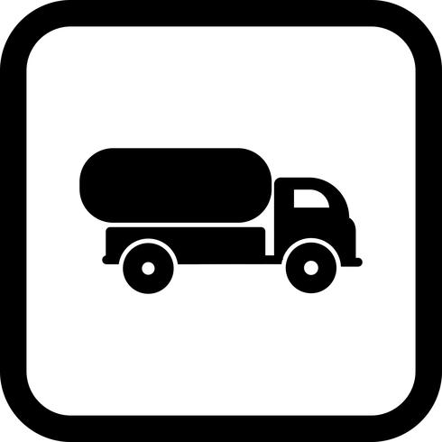 Tankwagen pictogram ontwerp vector