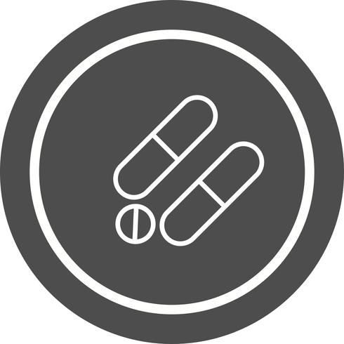 Medicijnen Icon Design vector