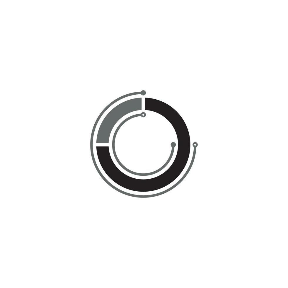 een abstract logo of pictogramontwerp vector