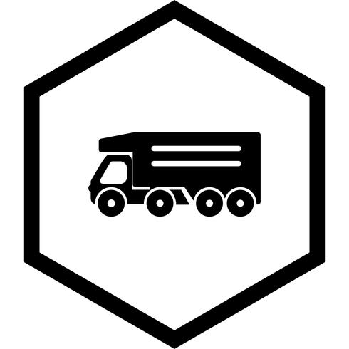 Kipper Truck pictogram ontwerp vector