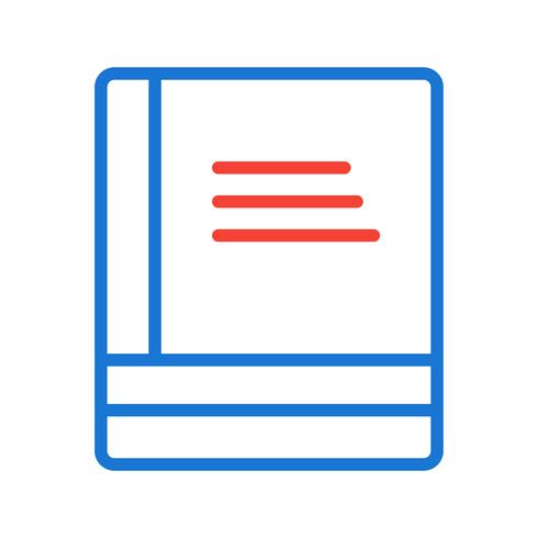 Boeken Icon Design vector