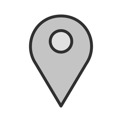 Locatie Icon Design vector