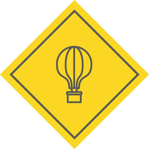 Luchtballon pictogram ontwerp vector