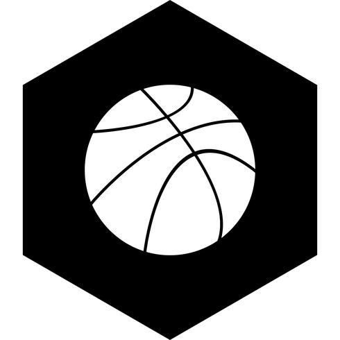 Basketbal pictogram ontwerp vector