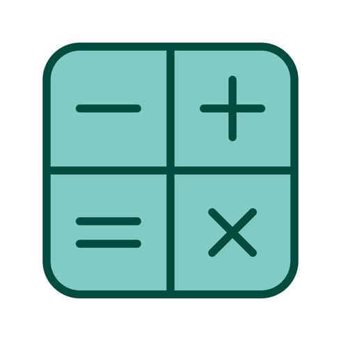 Calculator pictogram ontwerp vector