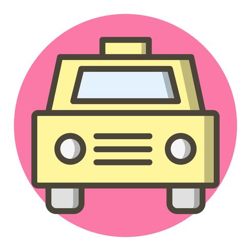 Taxi pictogram ontwerp vector