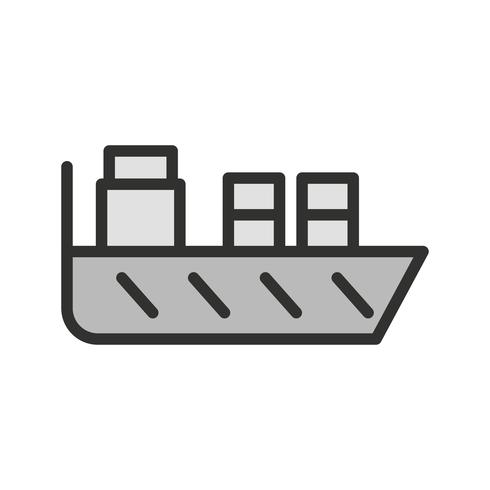 schip pictogram ontwerp vector