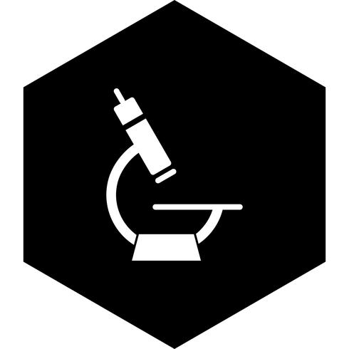 Microscoop Icon Design vector