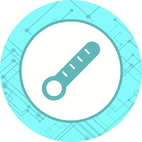 Thermometer pictogram ontwerp vector