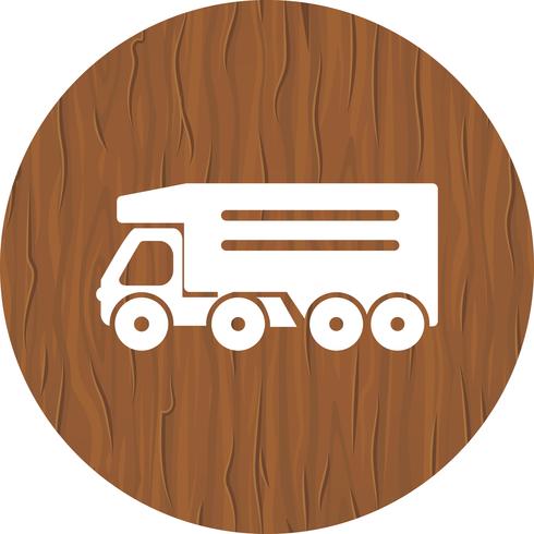 Kipper Truck pictogram ontwerp vector