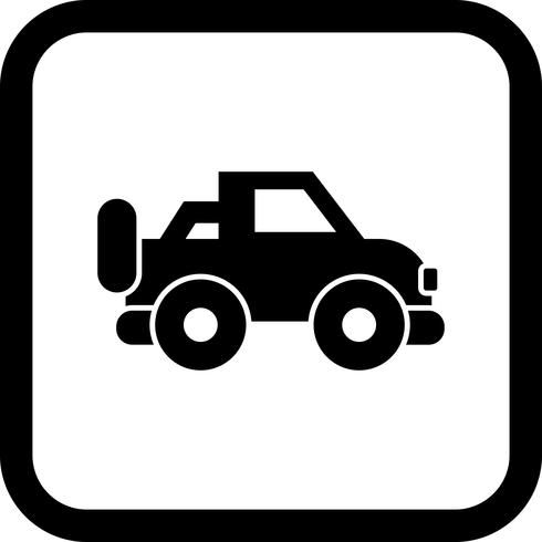 jeep pictogram ontwerp vector