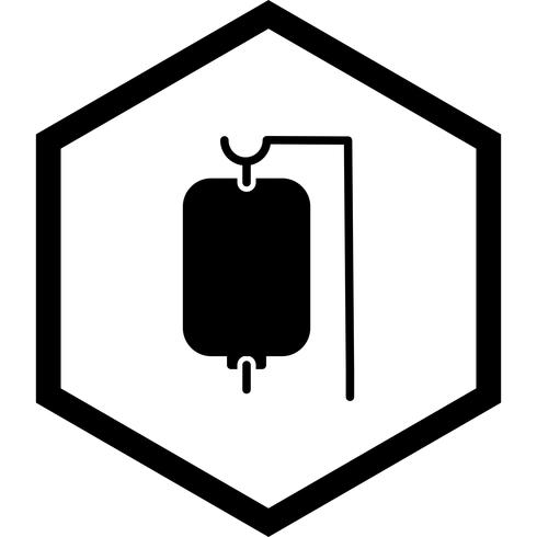 infuus pictogram ontwerp vector