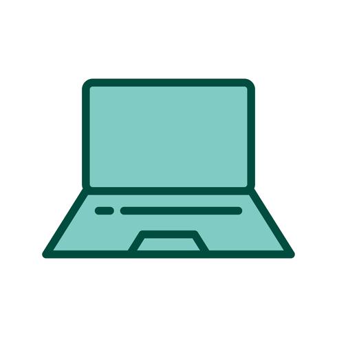 Laptop pictogram ontwerp vector