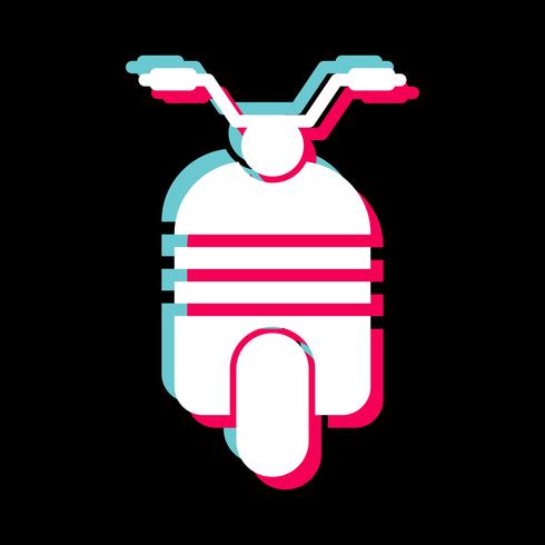 scooter pictogram ontwerp vector