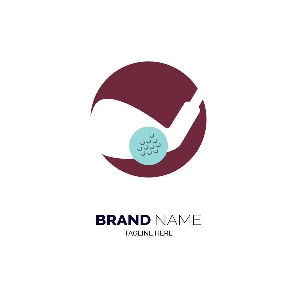 golfclub logo ontwerp sjabloon vector voor merk of bedrijf en andere