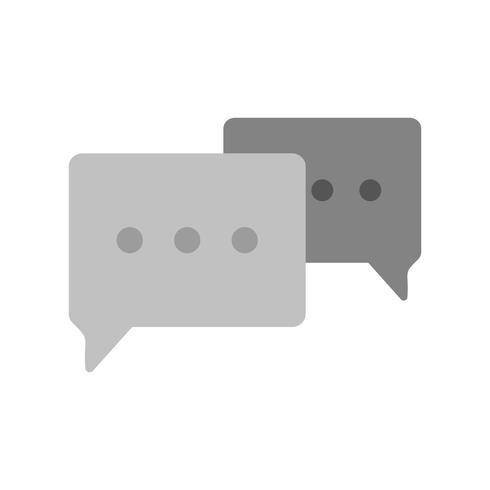 Conversatie Icon Design vector