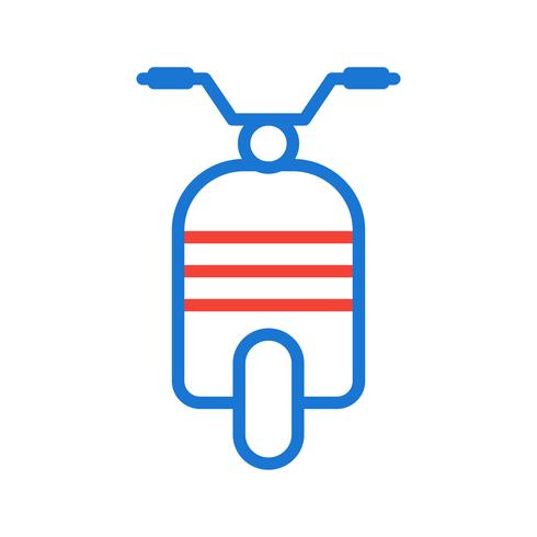 scooter pictogram ontwerp vector