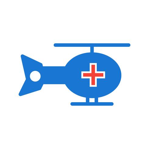 Helikopter pictogram ontwerp vector