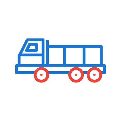 dumper pictogram ontwerp vector