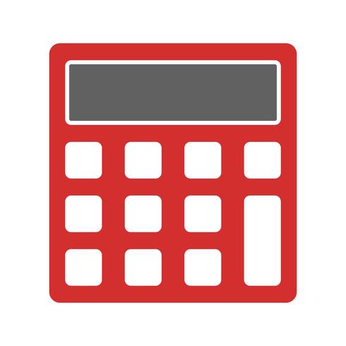 Calculator pictogram ontwerp vector