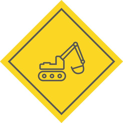 Graafmachine Icon Design vector