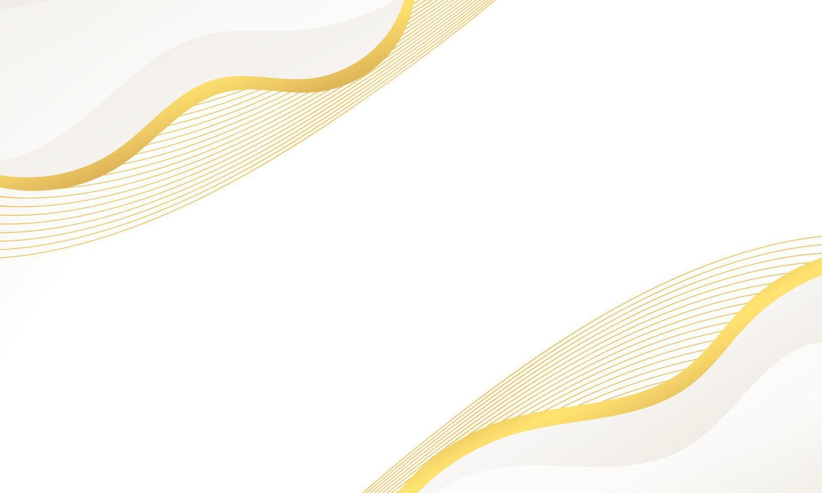 abstracte witte luxe golfachtergrond vector