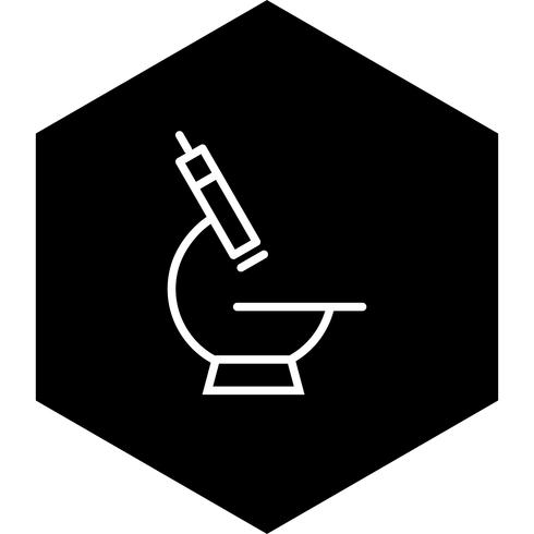 Microscoop Icon Design vector